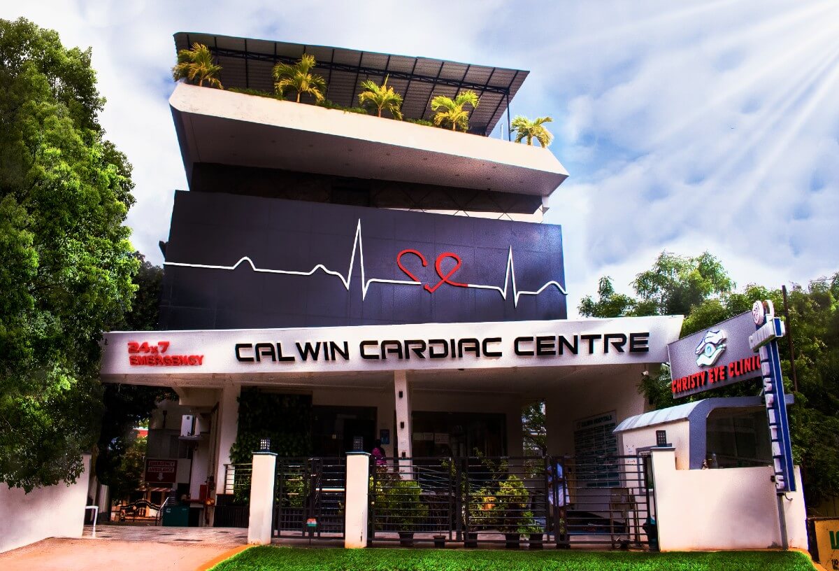 Calwin Hospitals Front Elevation