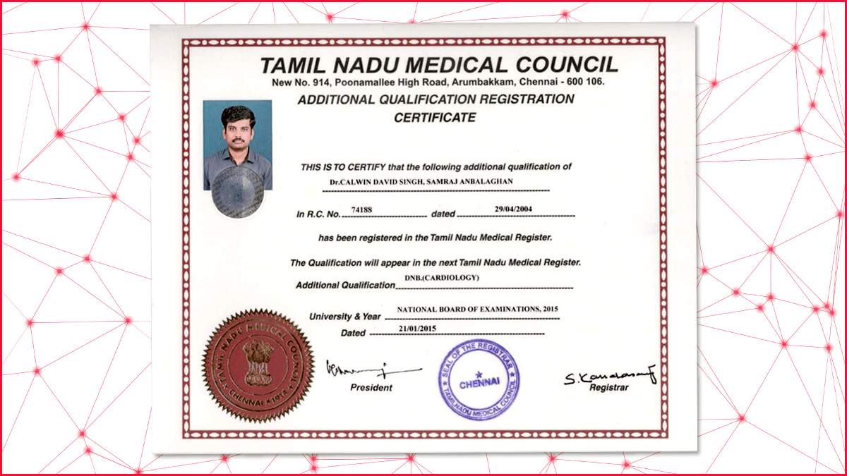 DNB Cardiology Certificate