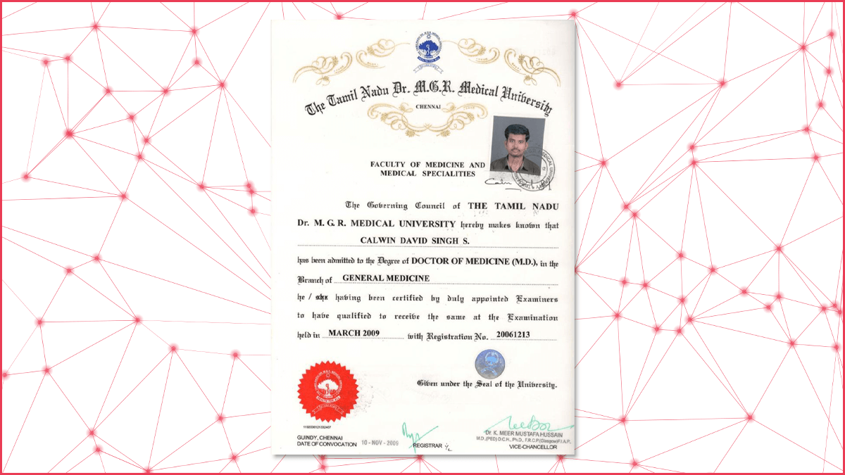 MD General Medicine Certificate