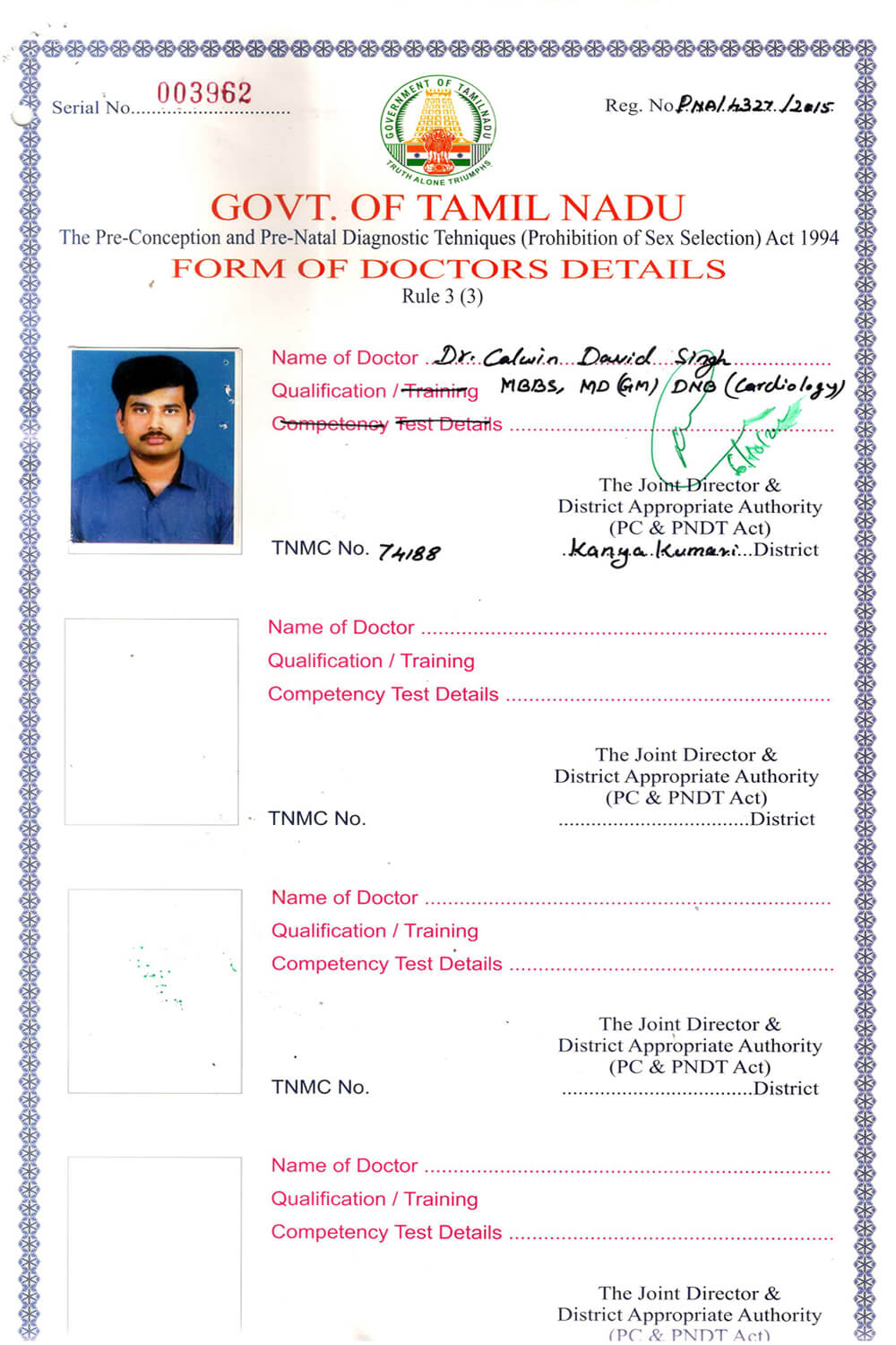 PCPNDT Certificate Page-3