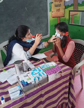 Calwin hospital Eye Camp at Kottaram Deaf School