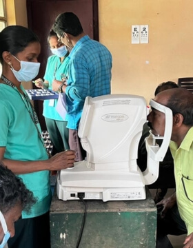 Free eye Checkup at Marthandam