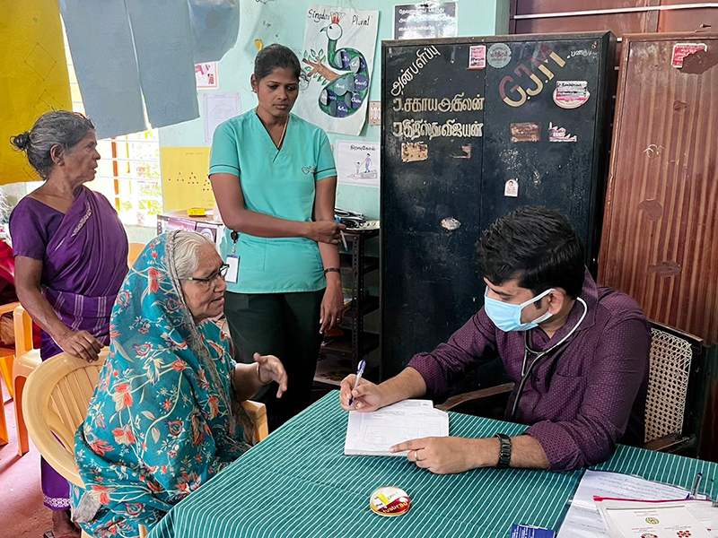 free cardio and general medicine camp in panakudy C.S.I.church