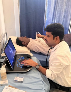 Dr Calwin's Free Cardiac Camp in ISRO Mahendragiri