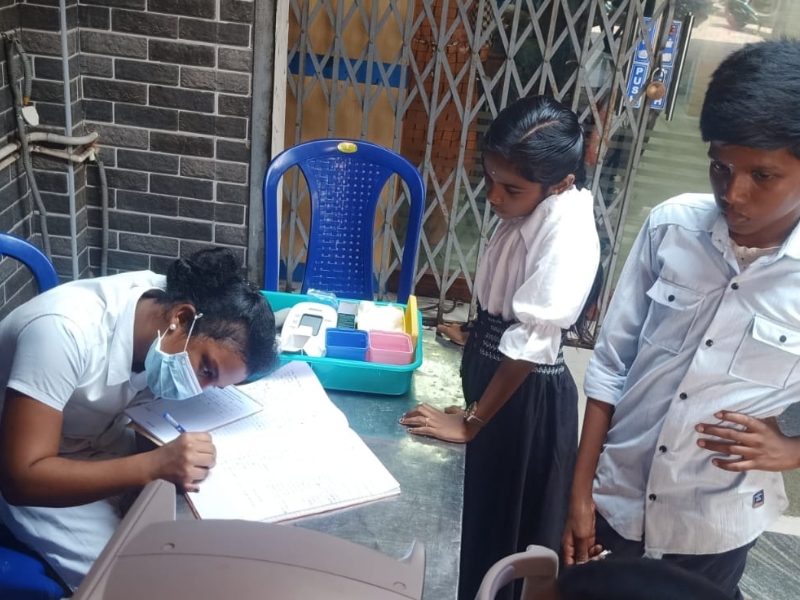 Calwin Hospitals Free Eye Check-up Camp at IOB Bank, Nagercoil