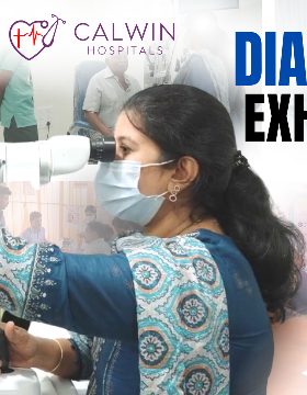 diabetes health exhibition in calwin hospitals.